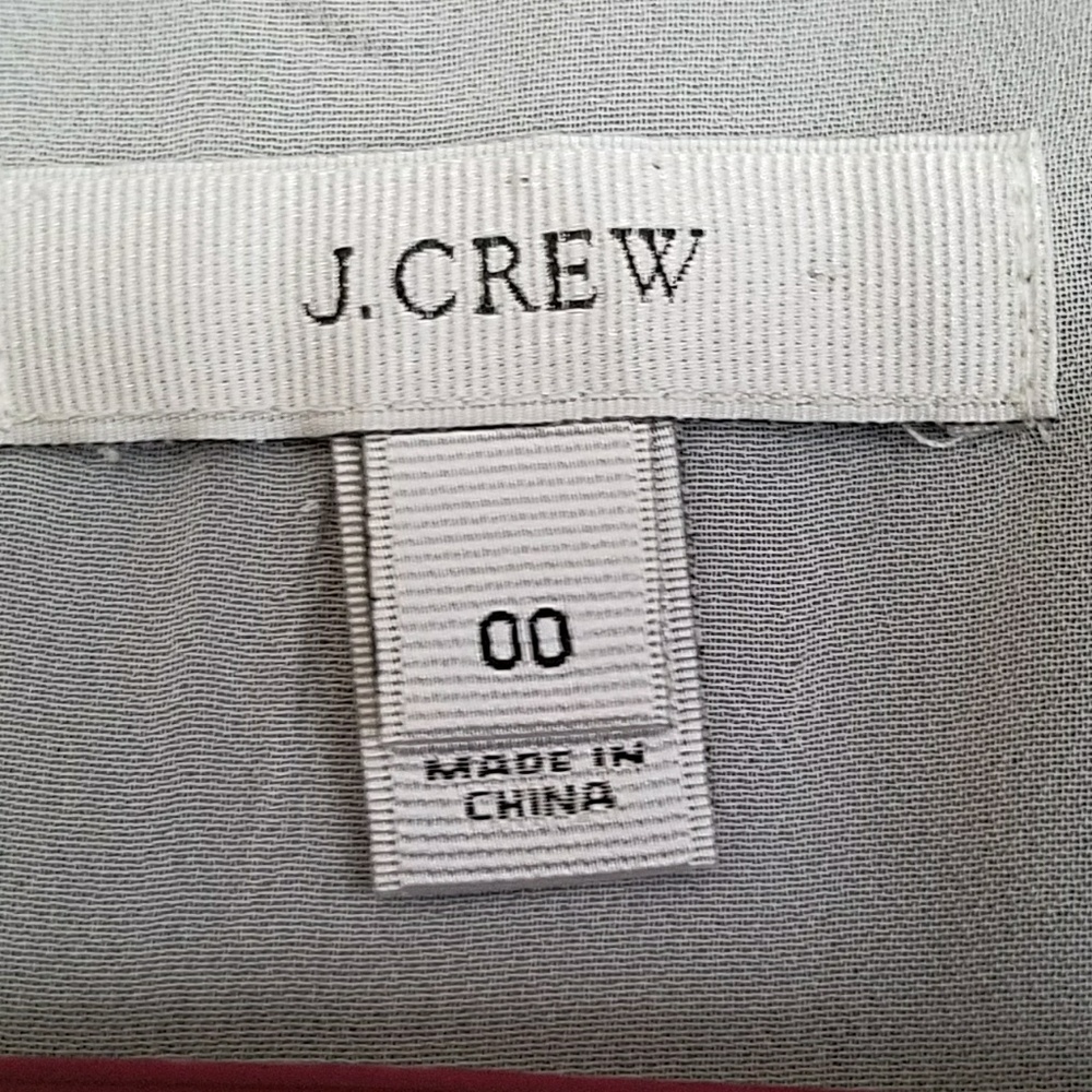 JCREW BLACK AND BEIGE SLEEVELESS BLOUSE - Picture 3 of 4